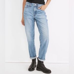 Madewell The Slouchy Boyjean in Size 28